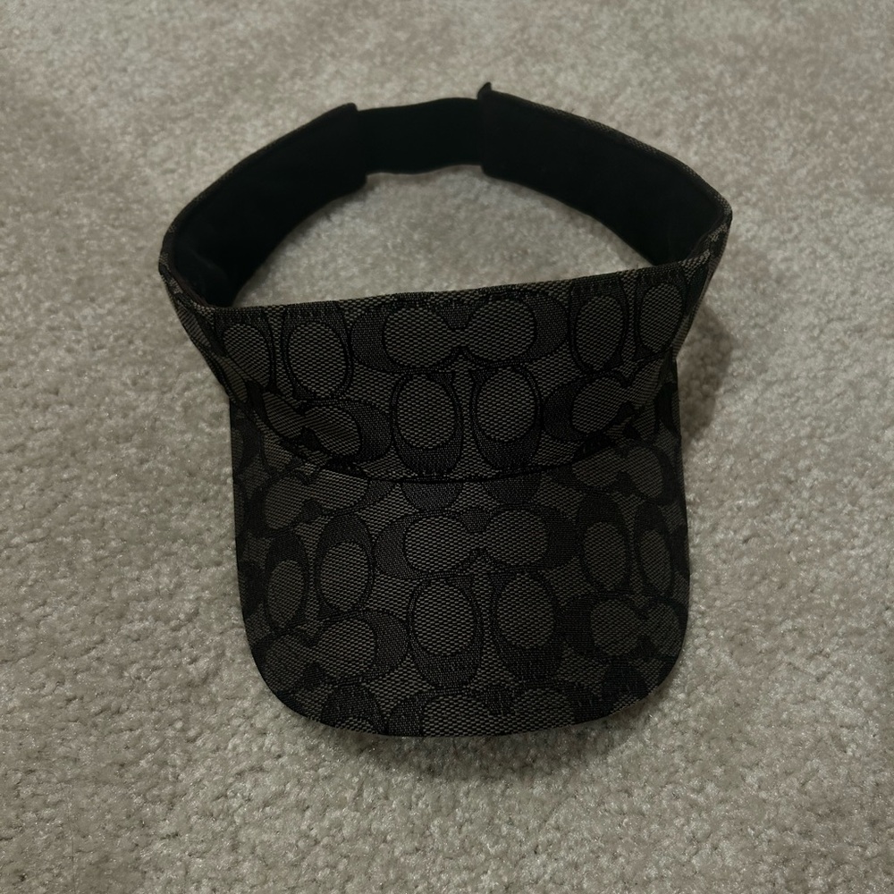 Coach Black and Gray Patterned Accessory